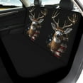 thumbnail image 3 of Pzuqiu Deer Flag Black Automotive Seat Covers – Breathable Car Seat Covers Full Set,Car Seat Protector Accessories Universal, Easy to Install Car Seat Cushion Fit for Most Cars And Trucks, 3 of 7