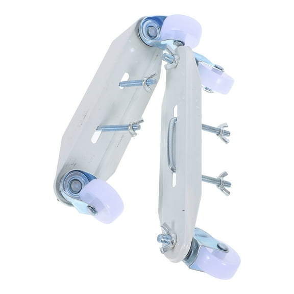 Masteelf 1 Pair Of Caster Wheels For Electric Radiators Sturdy Mobile Heater Support Bracket Oil Heater Caster With Sturdy Frame Portable Heater Wheel Base