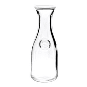 Anchor Hocking Glass Carafe with Lid, 1 Liter