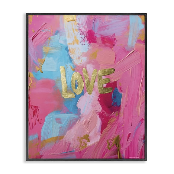Stupell Industries Art Deco Glam Love In Motion Black Framed Giclee Art, 11 x 14, by Svetlana Aleynikova