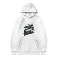 thumbnail image 3 of WOYY Tween Boys Casual Graphic Hoodie Cartoon Train Print Pullover Hooded Sweatshirt, 3 of 5