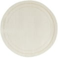 thumbnail image 2 of Nourison Essentials Indoor/Outdoor Ivory Gold 4' x Round Area Rug (4 Round), 2 of 9