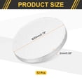 thumbnail image 2 of Uxcell 12Pcs Aluminum Disc, 1"(20mm) Diameter 0.08"(2mm) Thickness Round Aluminum Sheets 1060 Aluminum Circle Plates for Metal Stamping, 2 of 6