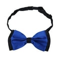 thumbnail image 2 of Premium Men's 2-Tone Adjustable Tuxedo Neck Bowtie Bow Tie, 2 of 2