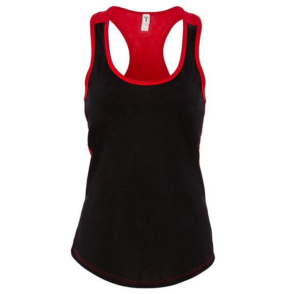 Next Level Women's Ideal Colorblocked Racerback Tank