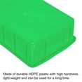 thumbnail image 4 of Unique Bargains 12'x8'x3' Plastic Lab Tray Rectangle Utility Stackable Box Crafts Organizer Green, 4 of 5