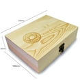 thumbnail image 3 of Pine Wood Coin Holder Wooden Coins Storage Box for Collectible Commemorative Coin with 20pcs Capsules Accommodate, 3 of 8