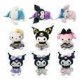 thumbnail image 2 of Kawaii 25cm Sanrio Jade Dog Kuromi Dressing Dolls Plush Toy Stuffed Animal Patung Dolls Birthday Gift for Girls Kids Boys, 2 of 5