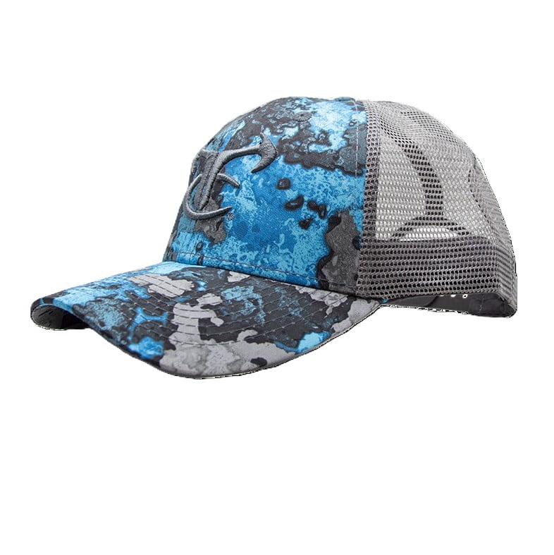 TrueTimber RipTide Camo Mesh Back Logo Cap, One Size