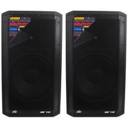 (2) Peavey DM 112 12" 1000W Active Powered PA Speakers+Digital DSP