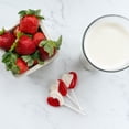 thumbnail image 3 of Candy Creek Heart Lollipops Strawberry Cream Valentine's Nut Free Bulk Carton 5 lb., 3 of 7
