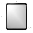 thumbnail image 3 of Miroir Harmony noir, 25x31", 3 of 5