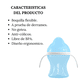 thumbnail image 3 of Biberón Con Asas Bebek Plus Boquilla Flexible Azul - 5oz/150ml - 9+meses, 3 of 5
