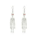thumbnail image 2 of CXALSSY Halloween Decor, Halloween Decorations, Halloween Decorations Indoor, Halloween Indoor Decor,Skull Earrings Hollow Ghost Skeleton Earrings Halloween Earrings, 2 of 3