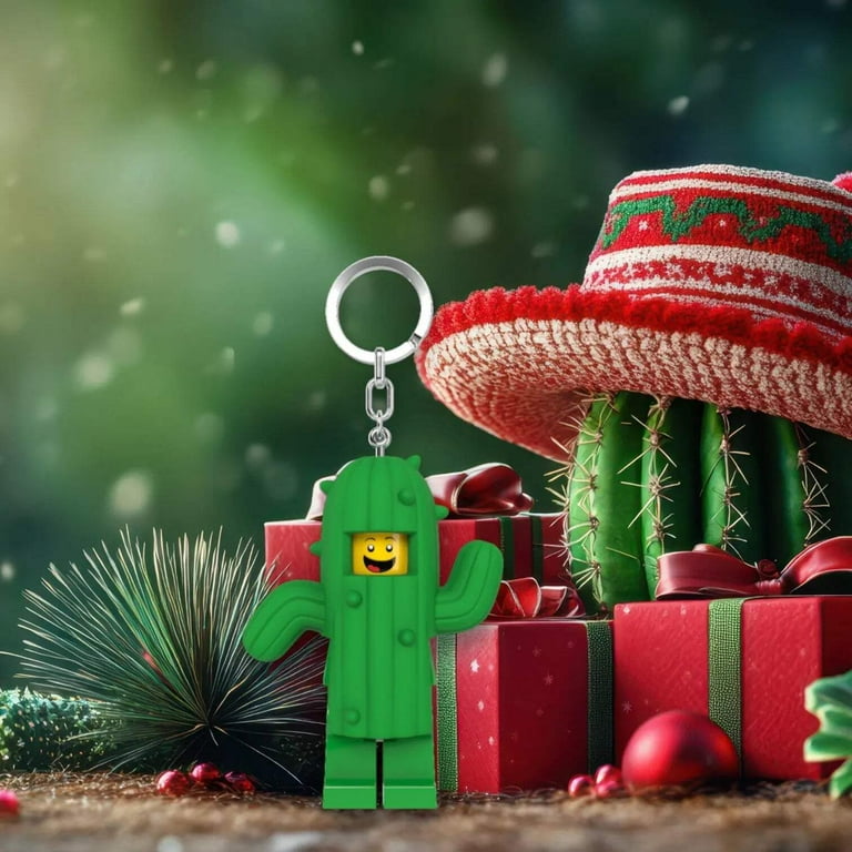 LEGO Iconic Cactus Boy Keychain Light, Ages 6 to Adult - Walmart.com