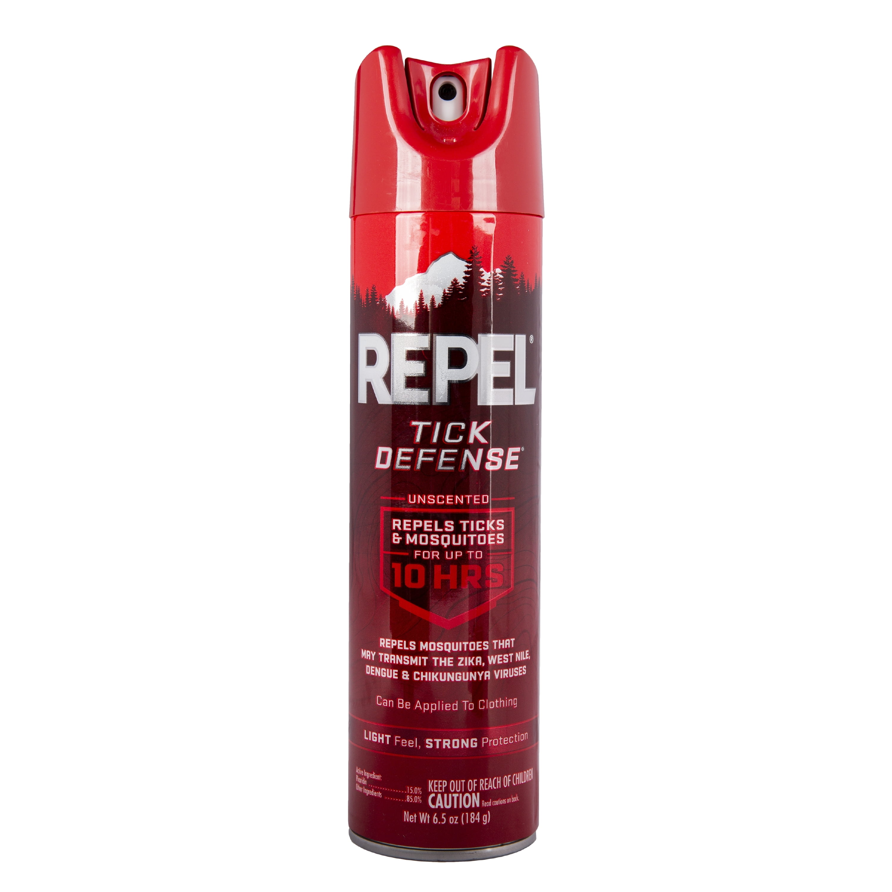 Repel Tick Defense Aerosol Spray with 15% Picaridin, 6.5 Ounces