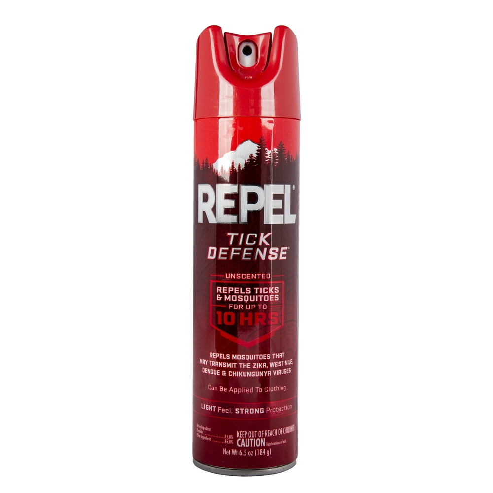 Repel Tick Defense Aerosol Spray with 15 Picaridin, 6.5 Ounces