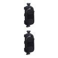 thumbnail image 1 of Soidarity Bolsa para exteriores, para acampar, bolsa para teléfono, paquete reutilizable para correr, organizador externo adicional, bolsillo para Negro 2piezas Soidarity CBP277052, 1 of 6