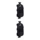 thumbnail image 4 of Sonducket Bolsa al aire libre Camping Senderismo Bolsa de teléfono Paquete reutilizable portátil Organizador Organización adicional Bolsillo Negro 2piezas, 4 of 6