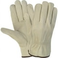thumbnail image 2 of MCR Safety, MCSCRW3215M, Durable Cowhide Leather Work Gloves, 2 / Pair, Cream, 2 of 2