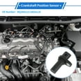 thumbnail image 2 of Unique Bargains 1 Pc Crankshaft Position Sensor for Mitsubishi Outlander 2.4 2008-2019 Sturdy Metal Plastic Black Engine Crank CKP Sensor, 2 of 6