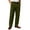 Green, variant on Men Pants Under 10 Corduroy Dress Pants for Men, Pleated Front Casual Business Regular Fit Work Trousers with Pocket