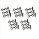 thumbnail image 1 of Soporte de Barra de Cortina, Soporte de Barra de Cortina Doble de 15 Piezas, de Soporte de Barra Doble para Barras de Cortina de Sala de Estar y Dormitorio, 1 of 5