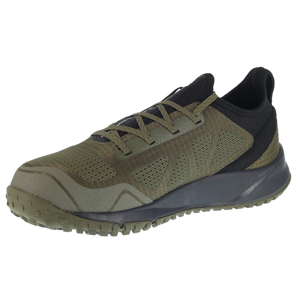 Reebok Mens Sage Green Mesh Work Shoes ST AT Trail Run Oxford 9.5 W - image 3 of 5