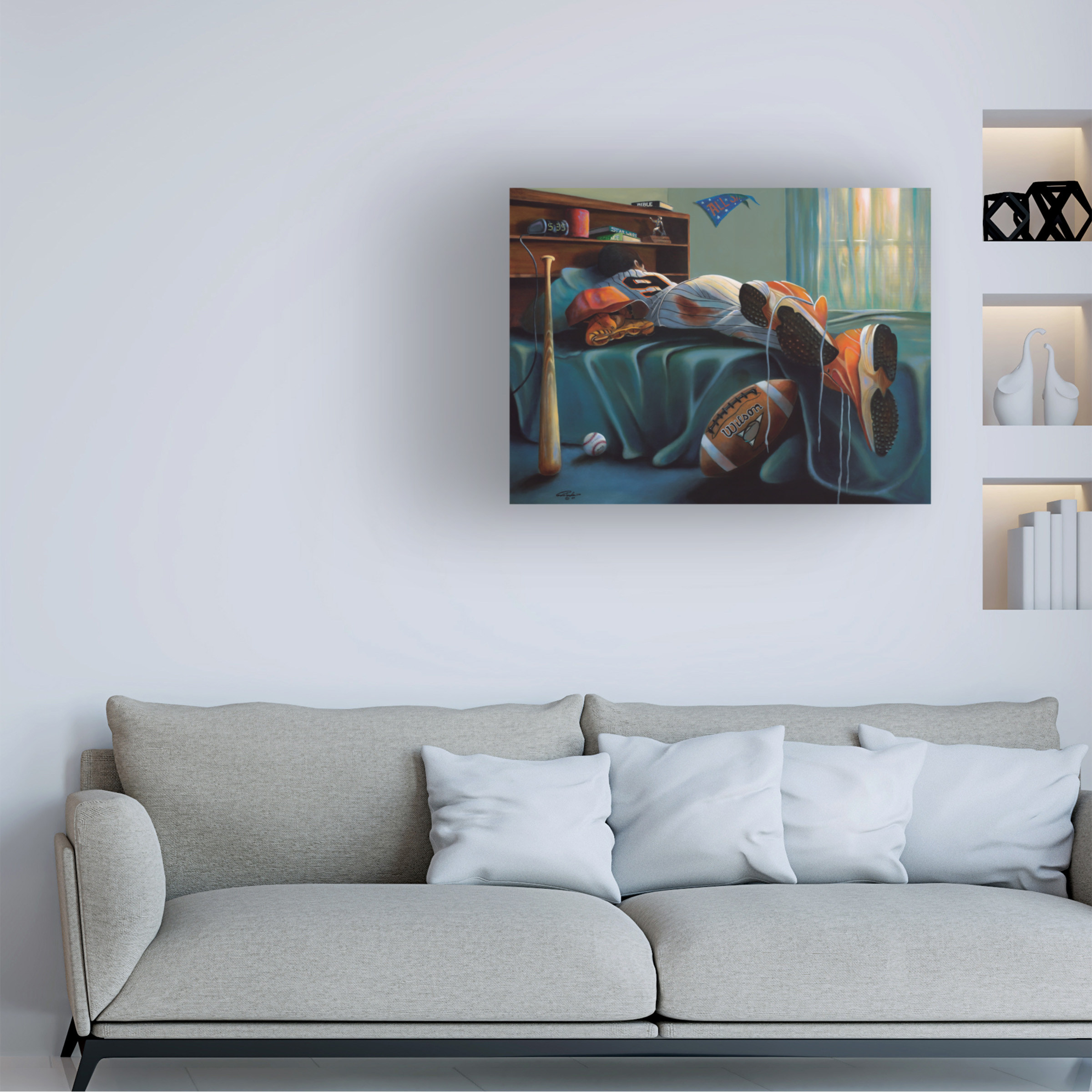 Trademark Fine Art 'Thats My Boy' Canvas Art by Geno Peoples