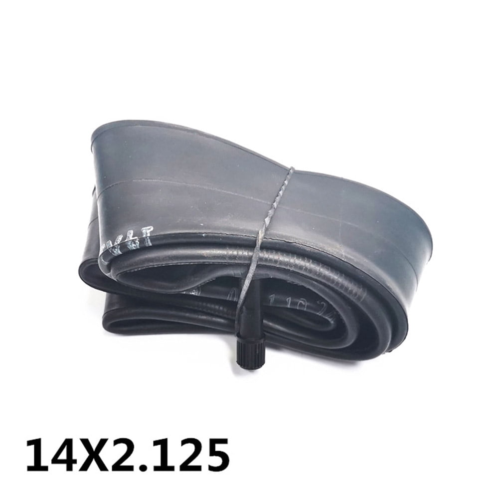 14X2.125" Bike Straight/Bent Type Valve Tyres Bicycle Rubber Inner Tube + Tire, Straight Valve Inner Tube