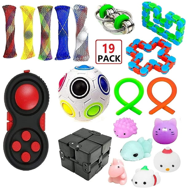 Sensory Fidget Toys Set for Kids Adults, Relieves Stress and Anxiety Fidgets  Toys Pack, Special Toys Great for Home Office Classroom (#33) 