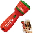 thumbnail image 1 of Projector Flashlights for Kids - Slide Projector Flashlight Story Projection Torch - Early Learning Educational Toy with Christmas Designs (Red), 1 of 5