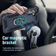 thumbnail image 5 of Phone Case for S24 Plus Case Samsung Galaxy S24 Plus Phone Case, Military Grade, Heavy Duty, with Kickstand Ring, Support Magnet Car Mount for Samsung Galaxy S24 Plus Case Blue, 5 of 14