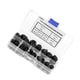 thumbnail image 2 of Kit de tuerca de bellota de nylon Ticfox 70 piezas M3/M4/M5/M6/M8/M10 negro, 2 of 14