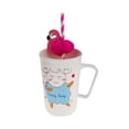 thumbnail image 4 of Paquete de 25 uds. De a rayas de flamencos hawaianos en Tropical, de Barware Colco Paja de papel, 4 of 6