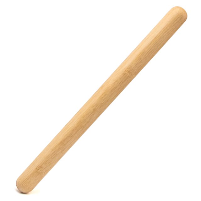 Varilla de masaje Goodtar de bambú de 38 cm, rodillo modelador corporal