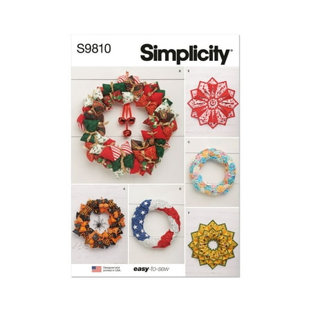 Simplicity Paper Sewing Pattern 9810 - Accessories