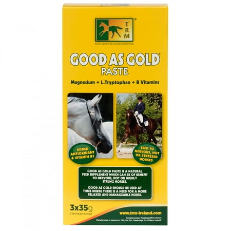 UPC: 5391504347414 | TRM Good as Gold Equine Calming Supplement for Relaxation and Focus