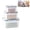 Grey, variant on Fruit Storage Containers for Fridge, Removable Colander, Airtight Produce Saver, Dishwasher Safe Berry Keeper, 3 Sizes with Lids(3-Piece Set,Blue)
