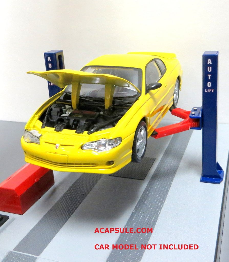 toy car garage with lift