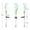 Blue, variant on Hiroekza Mothers Day Gifts Fake Plants Solar Outdoor Lights Garden Decoration, Upgraded Solar LED Flower Lights With Larger Flower Lights, 7pcs Outdoor Color Changing Solar Lights
