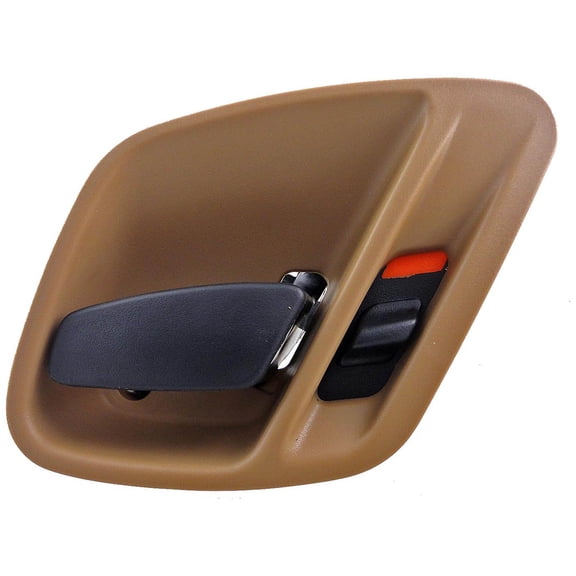Dorman 81651 Interior Door Handle for Specific Jeep Models, Brown; Smooth