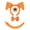 Yellow dog 4pcs set, variant on Dog Costumes for Kids Girls Halloween Cosplay Accessories with Dog Ears Headband Tail Tutu Skirts Set
