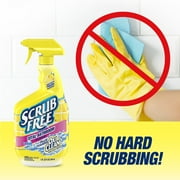 (8 pack) Scrub Free Total Bathroom Cleaner with OxiClean, Lemon Scent, 32 fl oz
