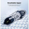 thumbnail image 6 of JOYFON Arch Support Men Walking Shoes Plantar Fasciitis Shoes Orthotic Tennis Sneakers for Foot Pain Relief GreyBlue Size 10.5, 6 of 7