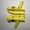yellow, variant on Handle Grips Compatible for GPD Win Max 2, Handheld Game Console Hand Grip Holder Base(Sold without manufacturer warranty)