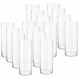 Tall Glass Vase① Ashland® 12 Pack: Tall Skinny 8