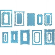 Spellbinders Nestabilities Majestic Elements Dies-Resplendent Rect