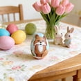 thumbnail image 4 of SIYTUAU Foam Easter Egg Decoration Set With Hand Painted Animal Patterns For Home Party Table Centerpiece Wreath Spring Holiday Decor, 4 of 6