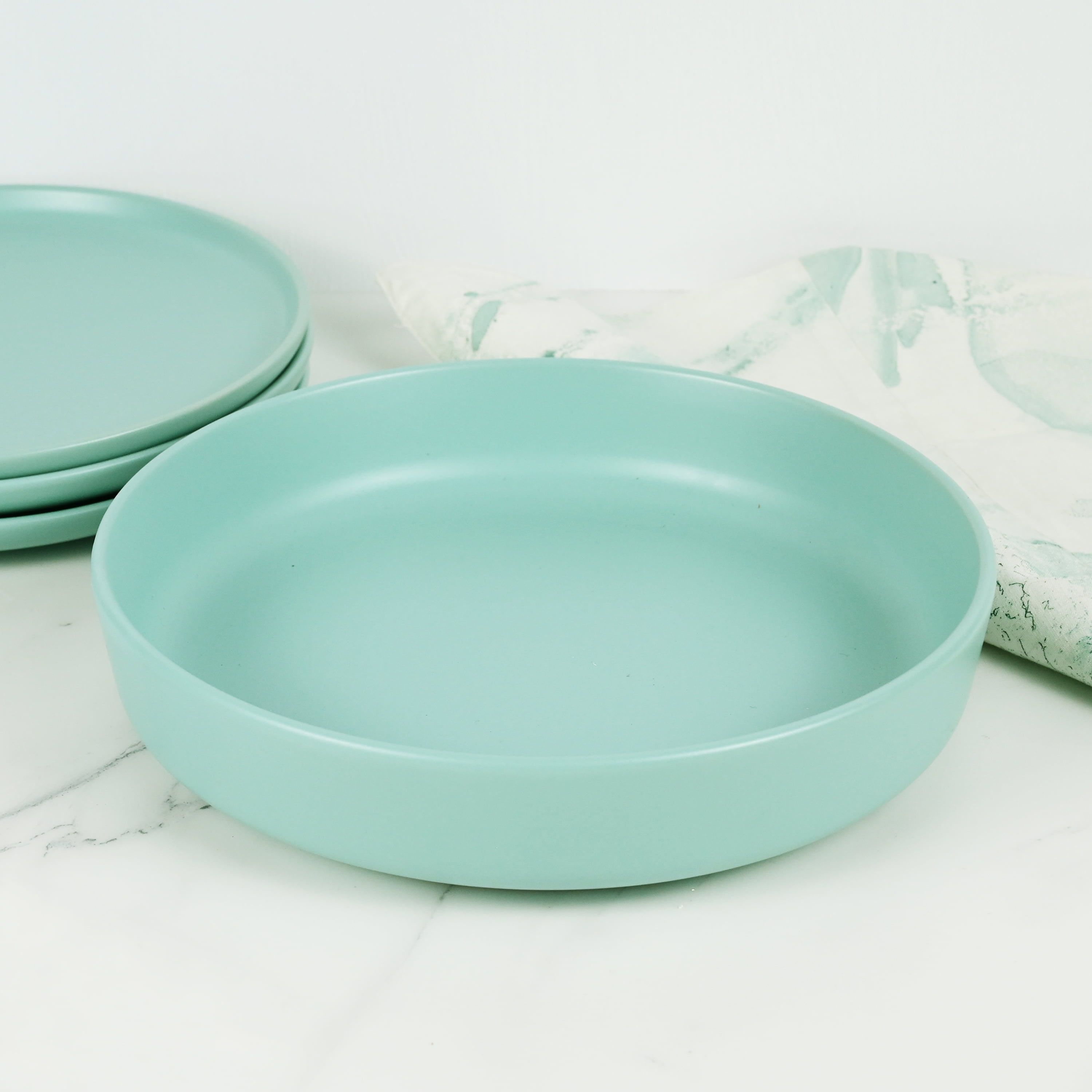 Mainstays Alessandra Mint Stoneware Dinner Bowl
